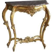 Indonesia furniture manufacturer and wholesaler Versailles 4 Leg Console Table w o Marble