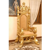 Indonesia furniture manufacturer and wholesaler Throne arm chair
