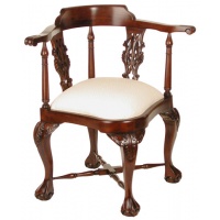 Indonesia furniture manufacturer and wholesaler Chippendale corner chair