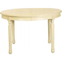 Indonesia furniture manufacturer and wholesaler Gustavian Round Extending Table Cream