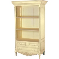 Indonesia furniture manufacturer and wholesaler Valbonne Open Bookcase with Drawers