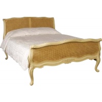 Indonesia furniture manufacturer and wholesaler Valbonne Rattan Bed 5ft