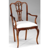 Indonesia furniture manufacturer and wholesaler Queen Anne Armchair